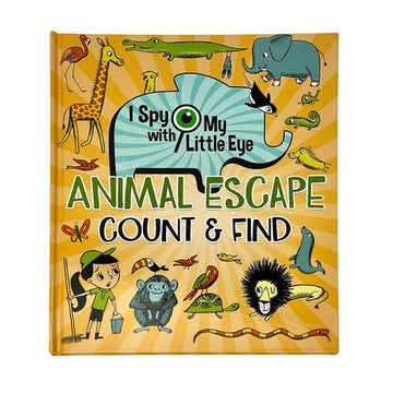 Animal Escape Count & Find (I Spy with My Little Eye) - Hardcover