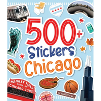 500 Stickers: Chicago - Paperback
