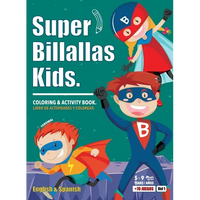 Super Billallas Kids: Coloring & Activity Book. - Paperback