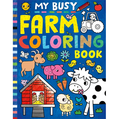 My Busy Farm Coloring Book