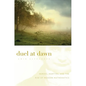 Duel at Dawn: Heroes, Martyrs, and the Rise of Modern Mathematics - Paperback