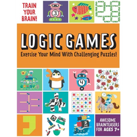 Train Your Brain: Logic Games - Paperback