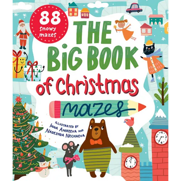 The Big Book of Christmas Mazes - Paperback