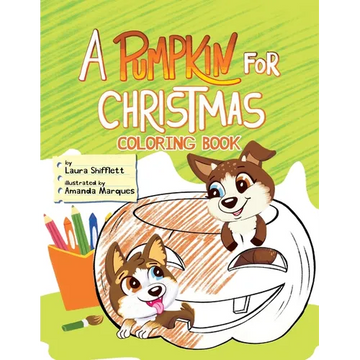 A Pumpkin for Christmas Coloring Book - Paperback