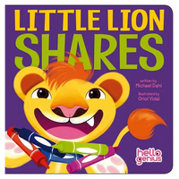 Little Lion Shares - Board Book