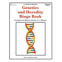Genetics and Heredity Bingo Book: Complete Bingo Game In A Book - Paperback