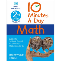 10 Minutes a Day Math, 2nd Grade - Paperback
