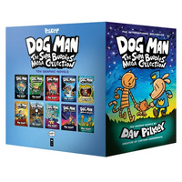 Boxed - Dog Man: The Supa Buddies Mega Collection: From the Creator of Captain Underpants (Dog Man #1-10 Box Set) - Hardcover