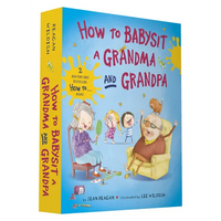 How to Babysit a Grandma and Grandpa Board Book Boxed Set - Hardcover
