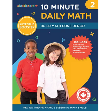 10 Minute Daily Math Grade 2 - Paperback