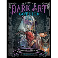 Dark Art Gothica: A Horror Coloring Book - Paperback