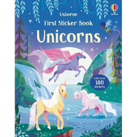 First Sticker Book Unicorns - Paperback