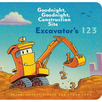Excavator's 123: Goodnight, Goodnight, Construction Site - Board Book