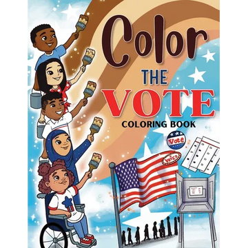 Color the Vote Coloring Book - Paperback