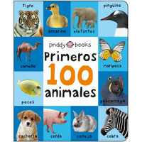 Primeros 100 Animales: A Padded Book--Perfect for Little Hands to Hold - Board Book