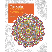Mandala Color by Numbers - Paperback