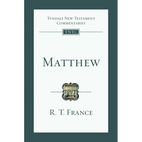 Matthew: An Introduction and Commentary Volume 1 - Paperback