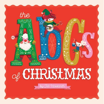The ABCs of Christmas - Board Book
