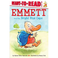 Emmett and the Bright Blue Cape: Ready-To-Read Level 1 - Hardcover