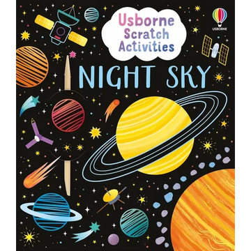 Usborne Scratch Activities Night Sky - Paperback