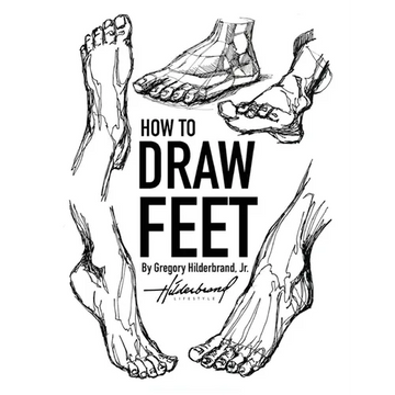 How to Draw Feet - Paperback