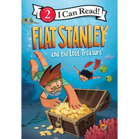 Flat Stanley and the Lost Treasure - Library Binding