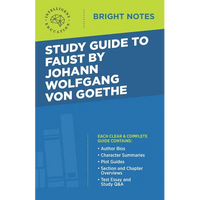 Study Guide to Faust by Johann Wolfgang von Goethe - Paperback
