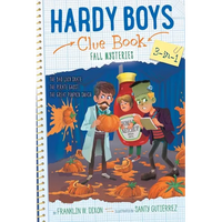 Hardy Boys Clue Book Fall Mysteries 3-In-1: The Bad Luck Skate; The Pirate Ghost; The Great Pumpkin Smash - Paperback