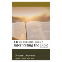 40 Questions about Interpreting the Bible - Paperback
