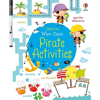 Wipe-Clean Pirate Activities - Paperback