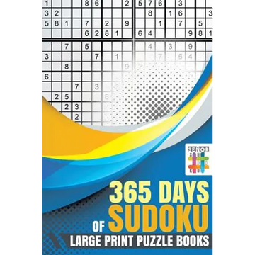 365 Days of Sudoku Large Print Puzzle Books - Paperback