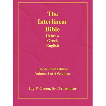 Larger Print Bible-Il-Volume 3 - Paperback