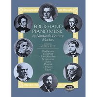 Four-Hand Piano Music by Nineteenth-Century Masters - Paperback