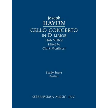 Cello Concerto in D major, Hob.VIIb: 2: Study score - Paperback