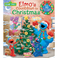 Elmo's Countdown to Christmas (Sesame Street) - Board Book