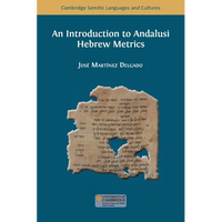 An Introduction to Andalusi Hebrew Metrics - Paperback