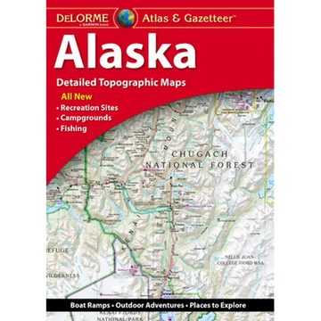 Delorme Atlas & Gazetteer Alaska - Paperback