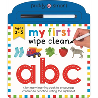 ABC (My First Wipe Clean): A Fun Early-Learning Book for Kids to Practice Their Pen Control Skills - Board Book