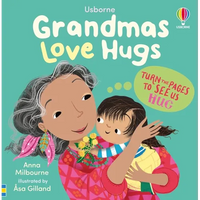 Grandmas Love Hugs - Board Book