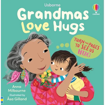 Grandmas Love Hugs - Board Book