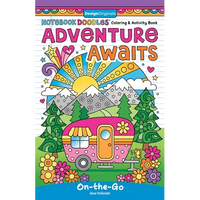 Notebook Doodles Adventure Awaits: Coloring and Activity Book - Spiral