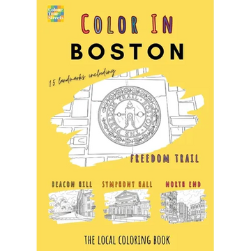 Boston Coloring Book - Paperback