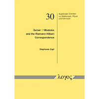 Quiver D-Modules and the Riemann-Hilbert Correspondence - Paperback