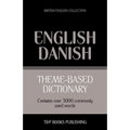 Theme-based dictionary British English-Danish - 3000 words