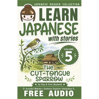 Japanese Reader Collection Volume 5: Shitakiri Suzume - Paperback