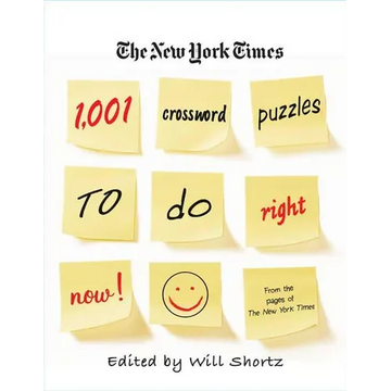 The New York Times 1,001 Crossword Puzzles to Do Right Now - Paperback