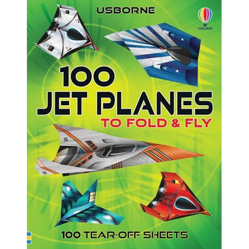 100 Jet Planes to Fold and Fly - Paperback