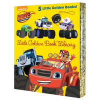 Blaze and the Monster Machines Little Golden Book Library -- 5 Little Golden Books: Five of Nickeoldeon's Blaze and the Monster Machines Little Golden - Hardcover