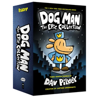 Dog Man: The Epic Collection: From the Creator of Captain Underpants (Dog Man #1-3 Box Set) - Boxed Set