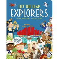 Explorers - Interactive History Book for Kids - Hardcover